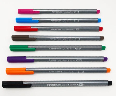 0.3mm Staedtler Fineliner Pen 8 Color Set